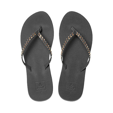 Reef Bliss Embellish Sandal - Black/Bronze