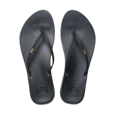 Reef Cushion Bounce Slim Sandal - Black