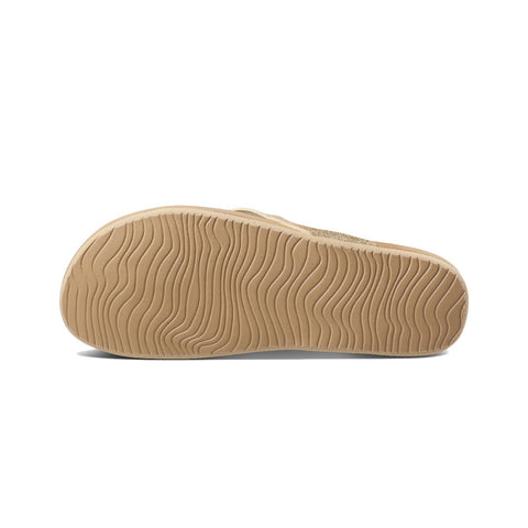 Reef Women's Cushion Court Sandal - Tan / Champagne