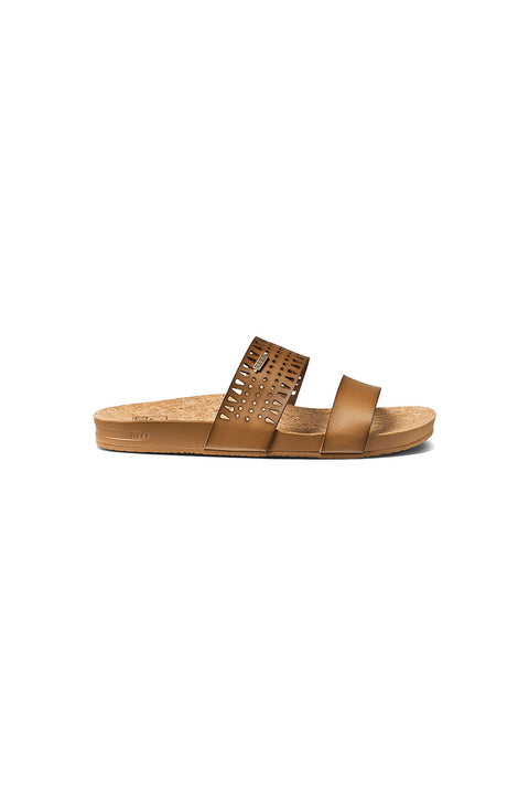 Reef Cushion Vista Perf Sandal - Coffee - Side