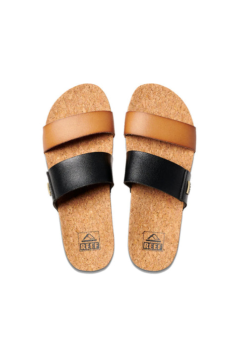 Reef Cushion Vista Sandal - Black Duo - Top
