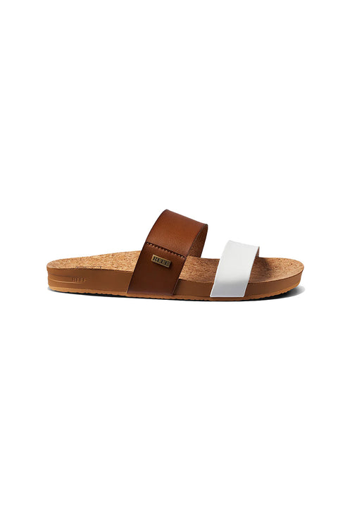 Reef Cushion Vista Sandal - White Duo - Side