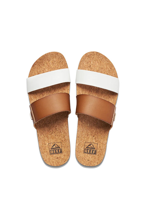 Reef Cushion Vista Sandal - White Duo - Top