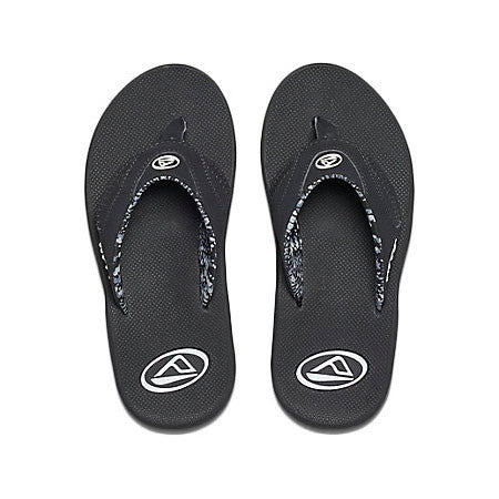 Reef Womens Fanning Sandal - Black