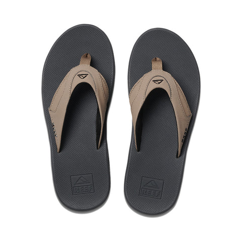 Reef Fanning Sandal - Tan / Black / Tan