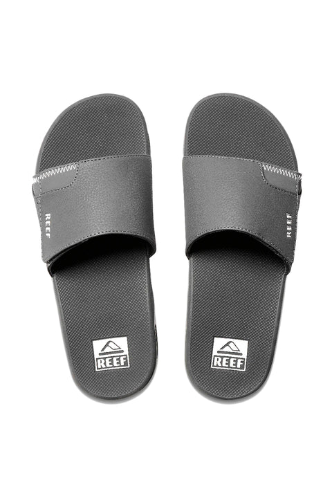 Reef Fanning Slide Sandals - Shadow - Top