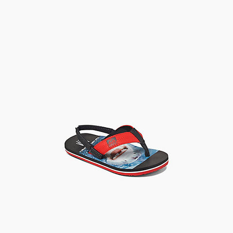Reef Grom Photos Sandals - Shark Smile