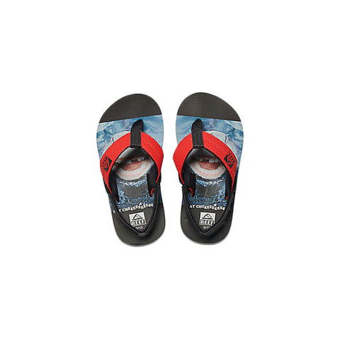 Reef Grom Photos Sandals - Shark Smile
