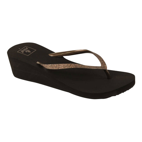 Reef Krystal Star Wedge Sandal - Bronze