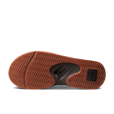 Reef Leather Fanning Sandal - Bronze
