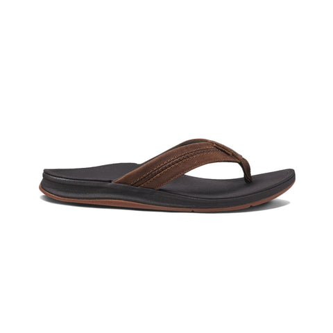 Reef Leather Ortho-Bounce Coast Sandal - Brown