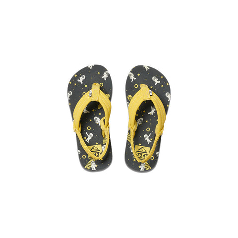 Reef Little Ahi Glow Sandal - Astronaut