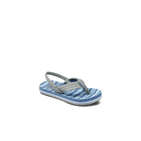 Reef Little Ahi Sandal - Blue Grey Ocean
