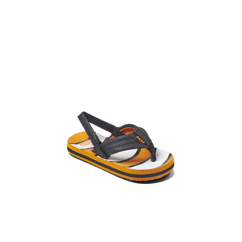 Reef Little Ahi Sandal - Orange Fish