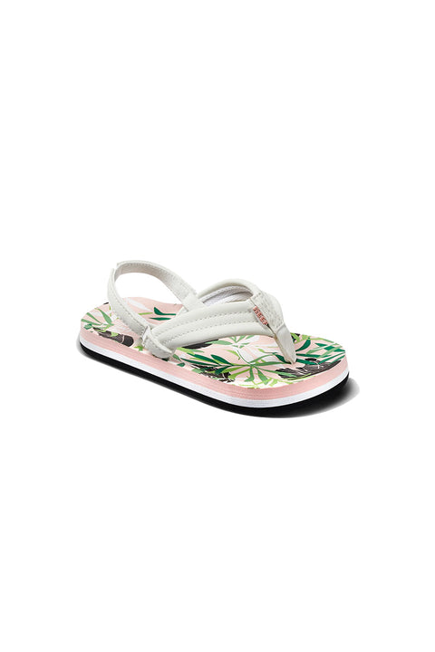 Reef Little Ahi Sandal - Zebra