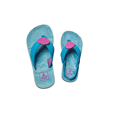 Reef Little Ahi Swirl Sandal - Seashell