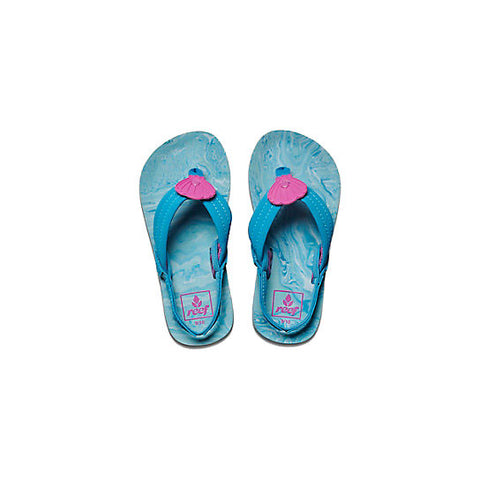 Reef Little Ahi Swirl Sandal - Seashell