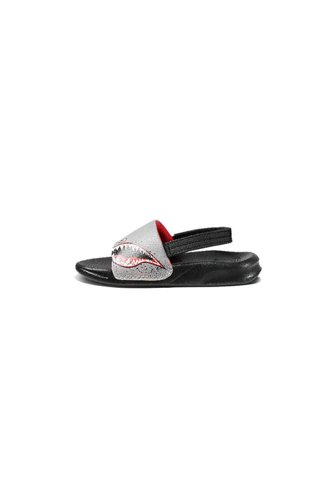 Reef Little One Slide Sandals - Flying Sharks - Side