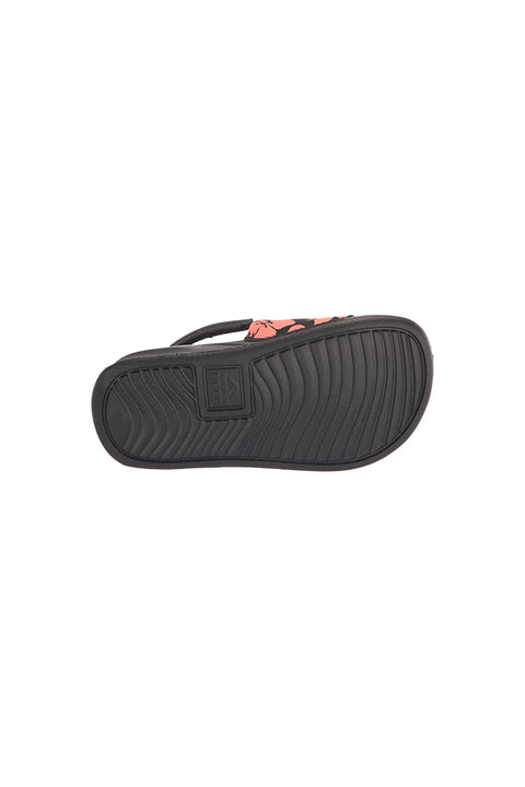 Reef Little One Slide Sandals - Hibiscus Coral - Bottom