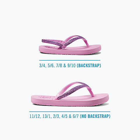 Reef Little Stargazer Sandal - Lavender