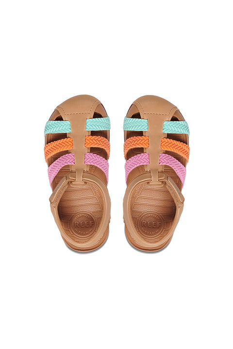 Reef Little Water Beachy Sandal - Malibu Smoothie - Top