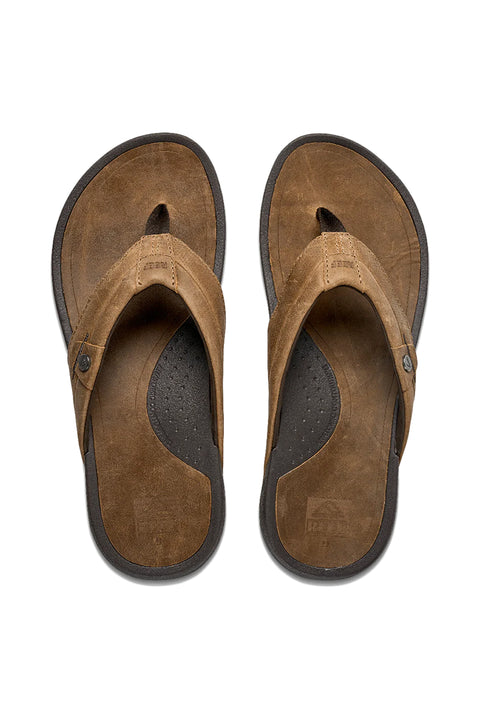 Reef Pacific Leather Sandals - Java - Top