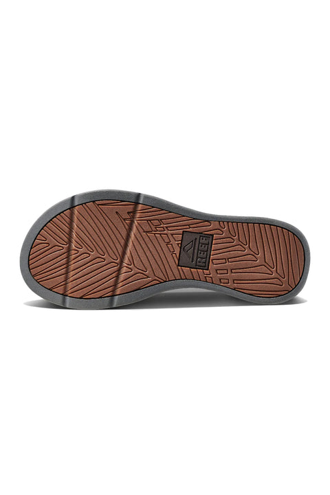 Reef Santa Ana Sandal - Grey / Tan - Bottom