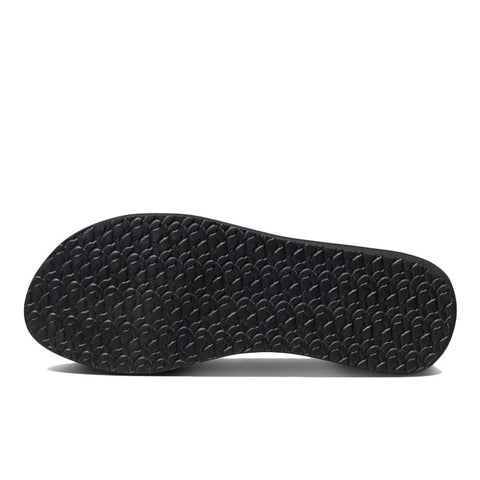Reef Star Cushion Sassy Sandal - Black / Silver