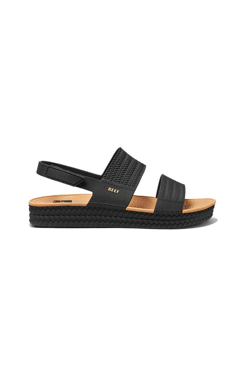 Reef Water Vista Sandal - Black / Tan - Outside Side