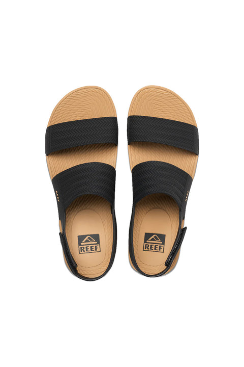 Reef Water Vista Sandal - Black / Tan - Top