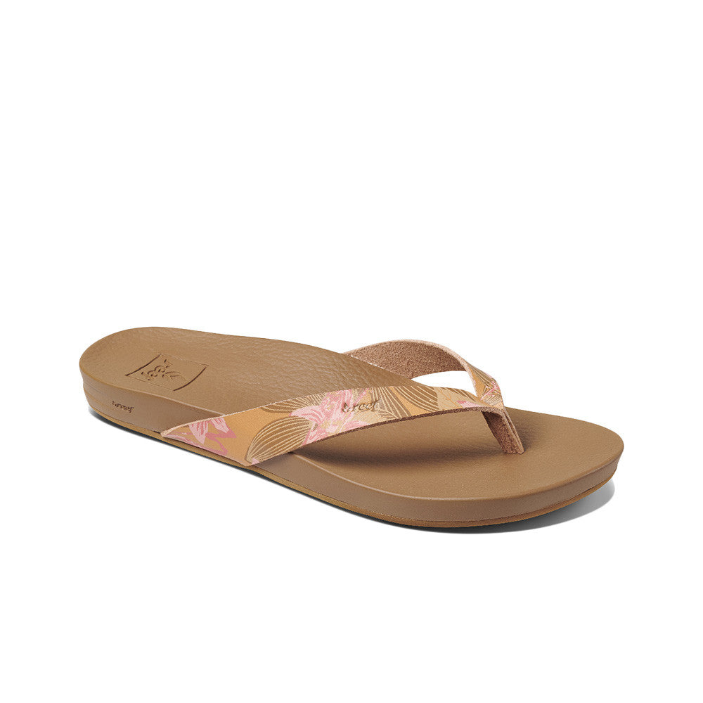 Reef Women's Cushion Bounce Court Sandal Hibiscus Moment Surf