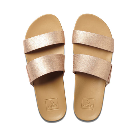 Reef Women's Cushion Bounce Vista Sandal - Rose Gold