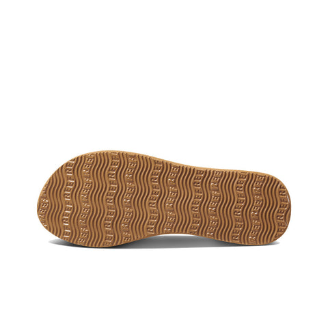 Reef Women's Cushion Sands Sandal - Black / Tan