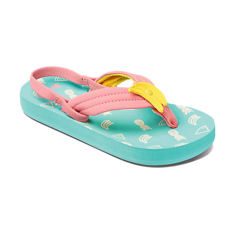 Reef Little Ahi Fruits Sandal - Banana