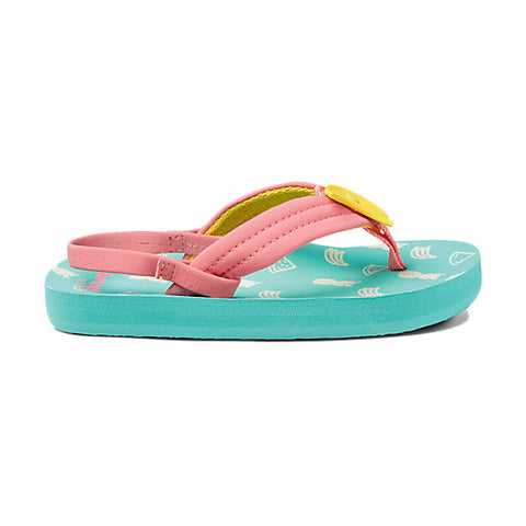 Reef Little Ahi Fruits Sandal - Banana