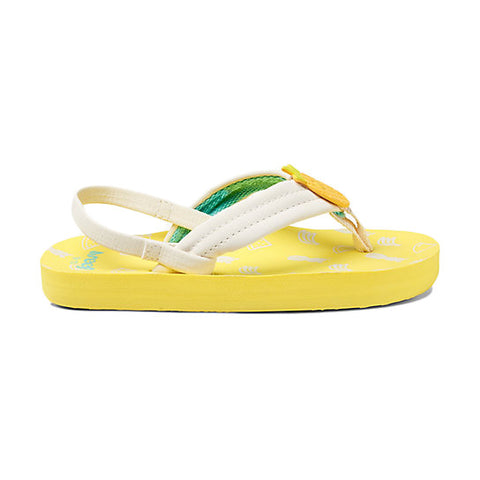 Reef Little Ahi Fruits Sandal - Pineapple