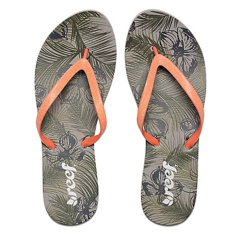Reef Stargazer Prints Sandal - Olive Tropical