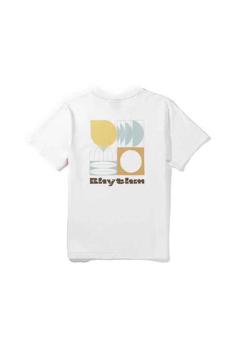 Rhythm Axis Vintage T-Shirt - Vintage White - Back