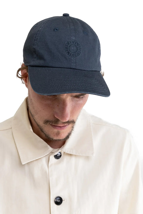 Rhythm Classic Cap - Worn Navy - On Model