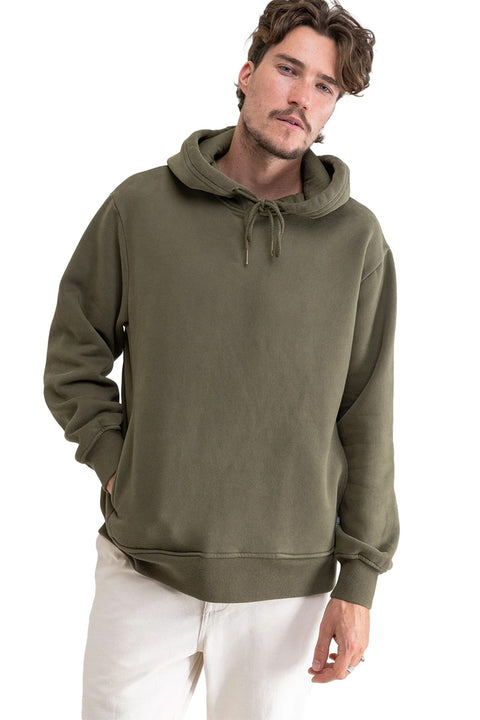 Rhythm Classic Fleece Hoodie - Olive