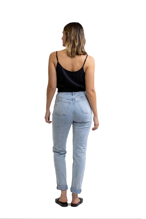 Rhythm Classic Hi-Rise Tapered Jean - Light Wash