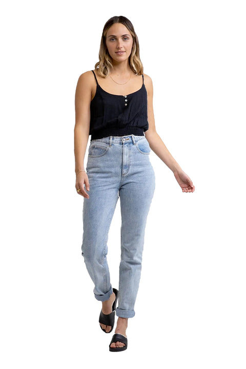 Rhythm Classic Hi-Rise Tapered Jean - Light Wash