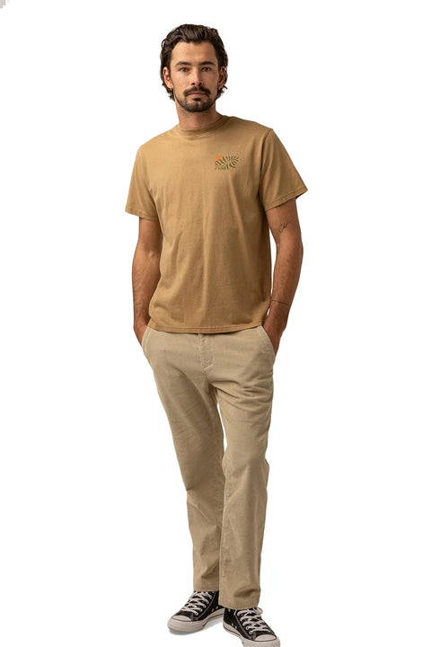 Rhythm Fern Vintage T-Shirt - Incense - On Model Full