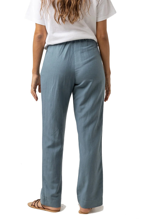 Rhythm Retreat Pant - Dusted Teal - Back