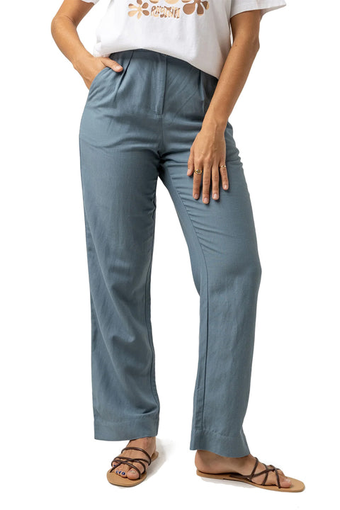 Rhythm Retreat Pant - Dusted Teal