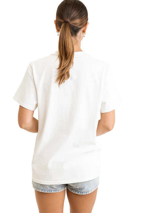 Rhythm Rising Sun Vintage Tee - Vintage White