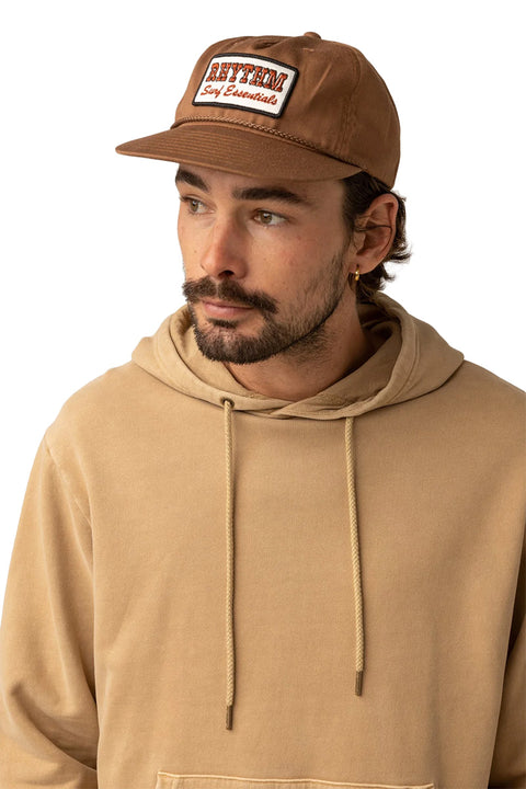 Rhythm Roadside Cap - Sand - On Model