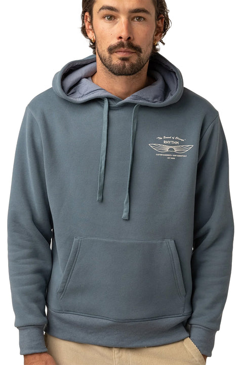 Rhythm Sundown Fleece Hoodie - Slate
