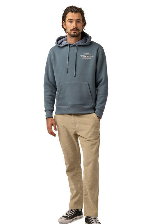 Rhythm Sundown Fleece Hoodie - Slate - Full