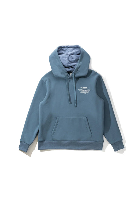 Rhythm Sundown Fleece Hoodie - Slate - No Model Front